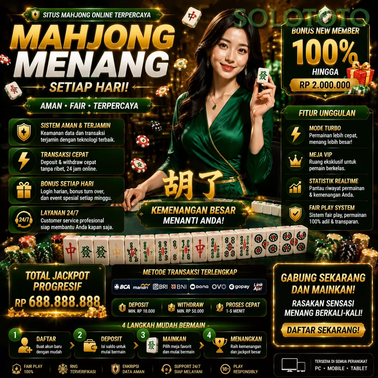 Ikon aplikasi solototo resmi